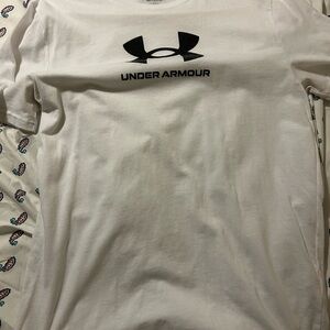 Under Armour Boy White T-Shirt